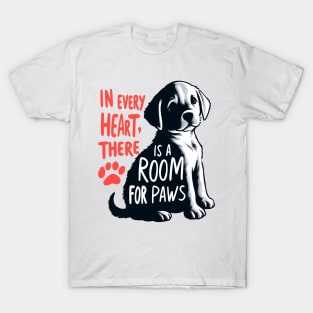 Heartfelt Paws: A Loving Pet Tribute T-Shirt